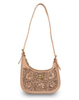 Handtooled Dannia Medium Purse - Slant Form