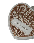 HandTooled Cupid Coin Pouch – Ivory Dust