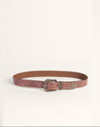 Sophia Belt-Pink Floral Leather