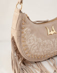 Grace Medium Tassle Bag - Pink