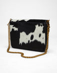 LW On The Go Medium Chain Bag In Cowhide And  Calfskin