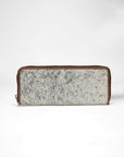 Ranch Road Jewelery Case In Brown & White Cowhide