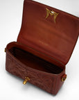 Savi Mini Bag In  Handtooled Leather