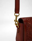 Savi Mini Bag In  Handtooled Leather