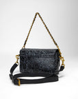 Savi Mini Bag In  Calf Leather - Black