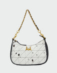 Joe Quilted Nappa Leather Bag-White