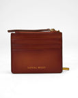 Sophia Credit Card Holder In Handtooled Leather