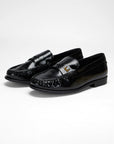 Leather Loafers - Black