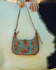 Dannia Medium Purse - Whiskey & Water