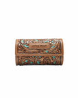 Canyon Jewellery Case Handtooled Leather - Whiskey & Water