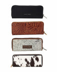 Ranch Road Cowhide Jewellery Case