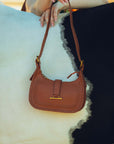 Dannia Medium Purse - Saddle Brown
