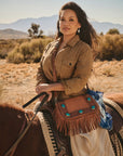 Boho Medium Tassle Bag