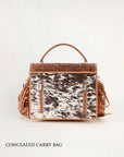 Classic Flap Medium Tassle Bag Cowhide And Calfskin