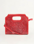 Alma Medium Handbag Red
