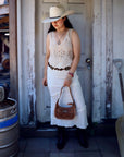Dannia Medium Purse Brown