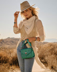 Daisy Mini Bag Turquoise