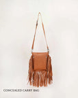 Tucson Cowhide Tassle Bag