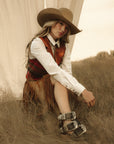 Rodeo Ankle Bootie In Calfskin