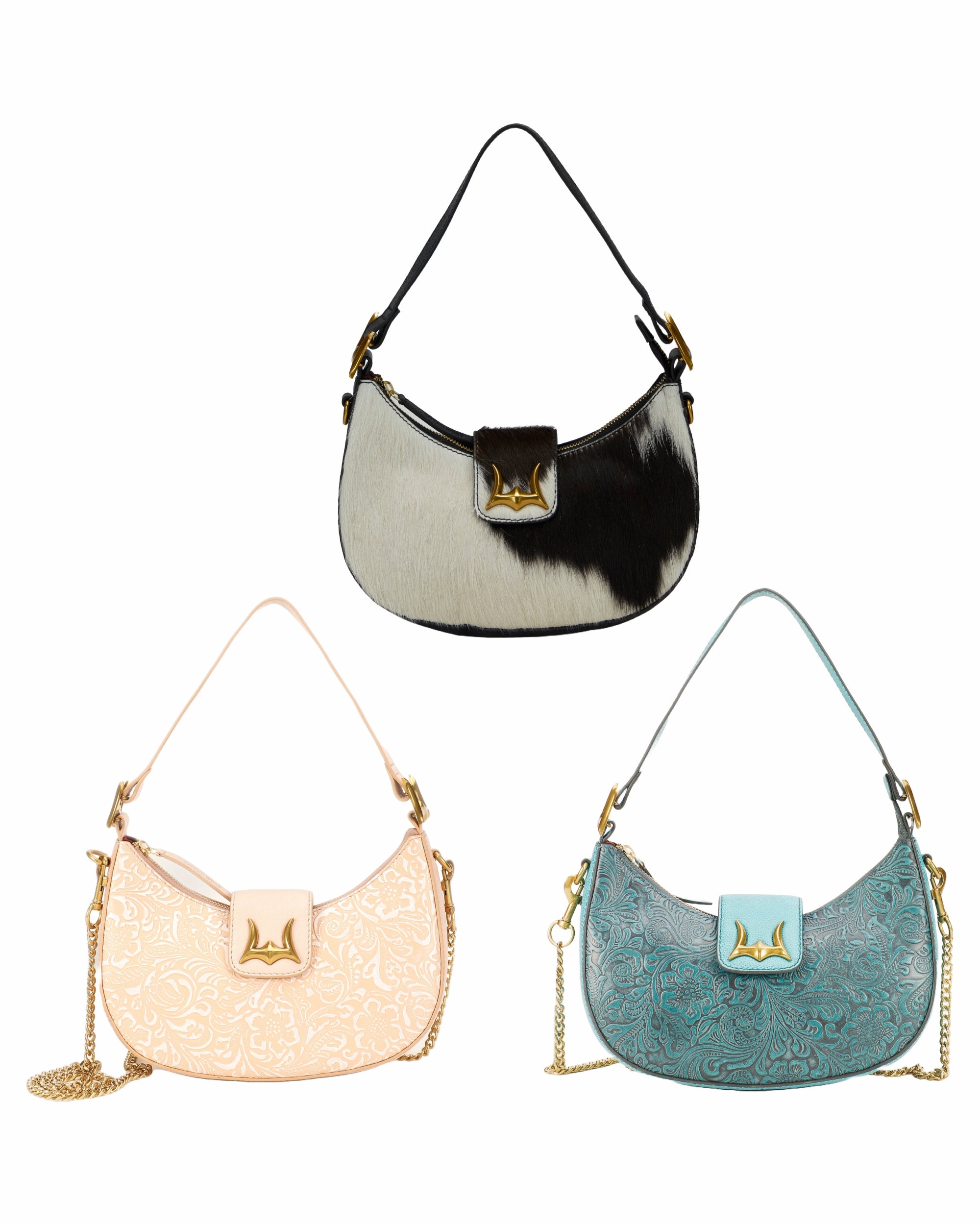 Lw Hobo Medium Purse Turquoise Floral