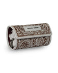 Handtooled Canyon Jewellery Case - Ivory Dust