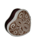 HandTooled Cupid Coin Pouch – Ivory Dust