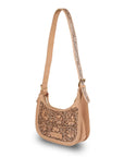 Handtooled Dannia Medium Purse - Slant Form
