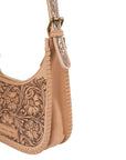 Handtooled Dannia Medium Purse - Slant Form