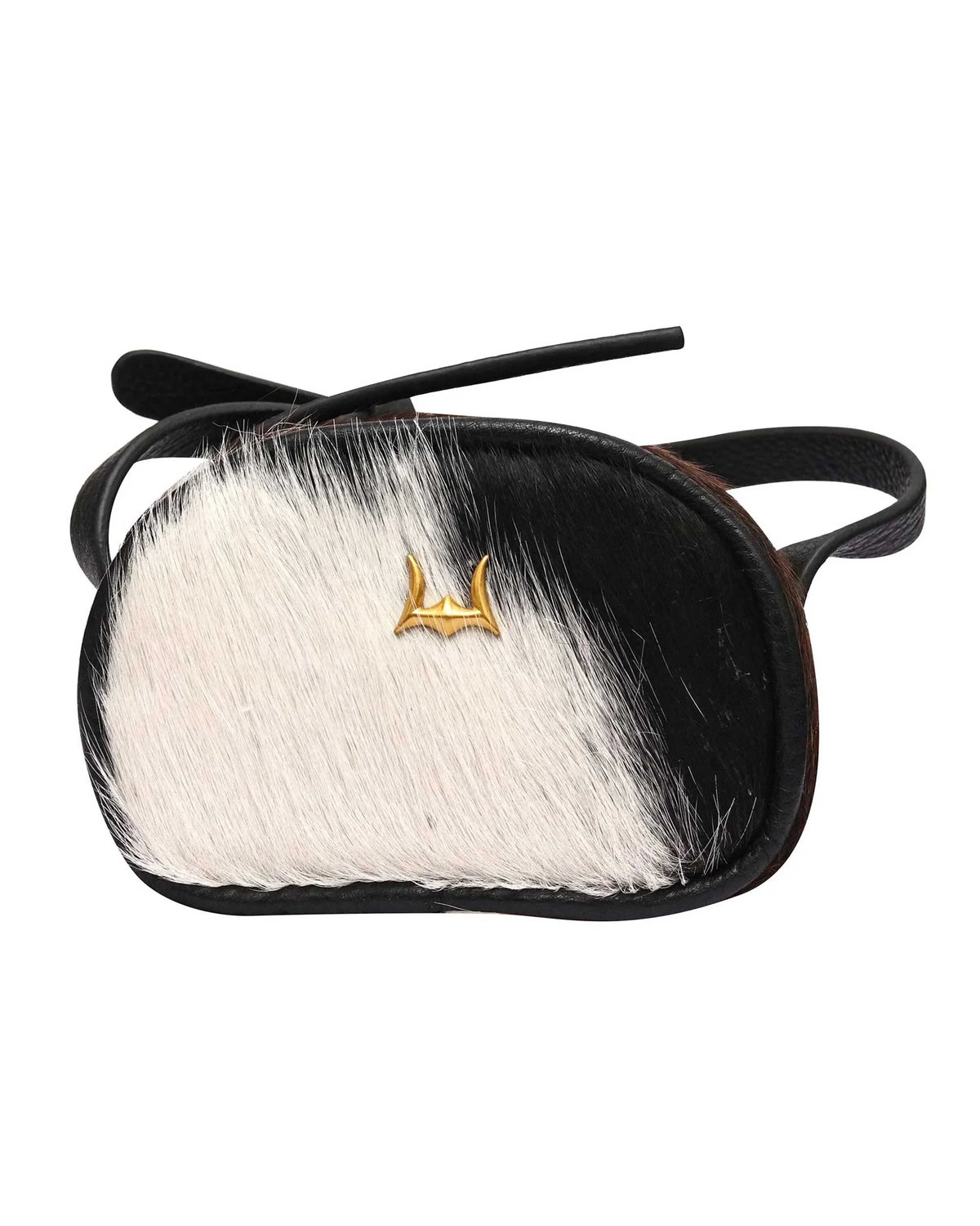 Sophia Micro Bag Charm - Grey cowhide