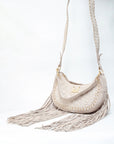 Grace Medium Tassle Bag - Pink