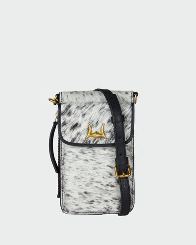 Black And White Cowhide