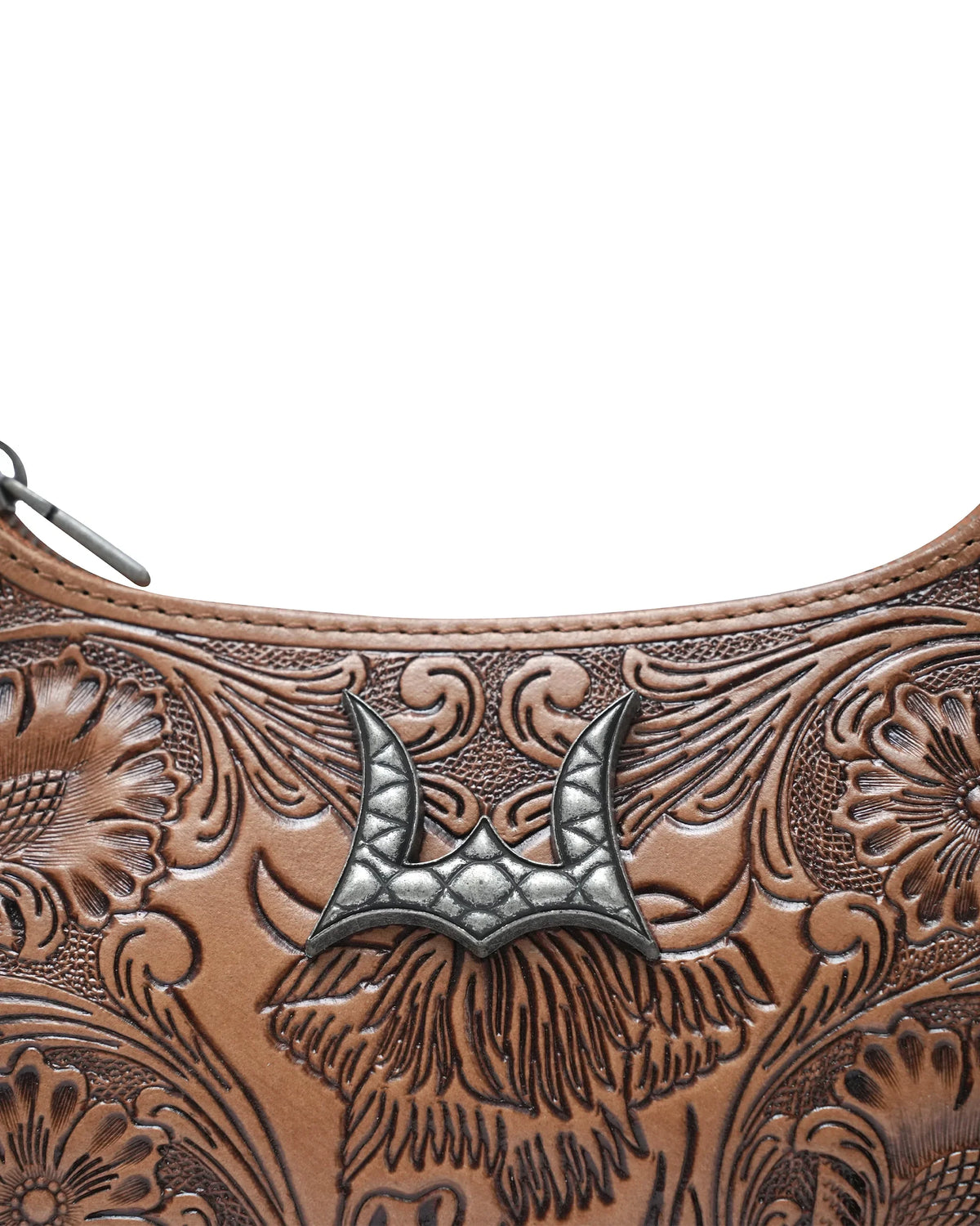 Handtooled Dannia Medium Purse – Cattle