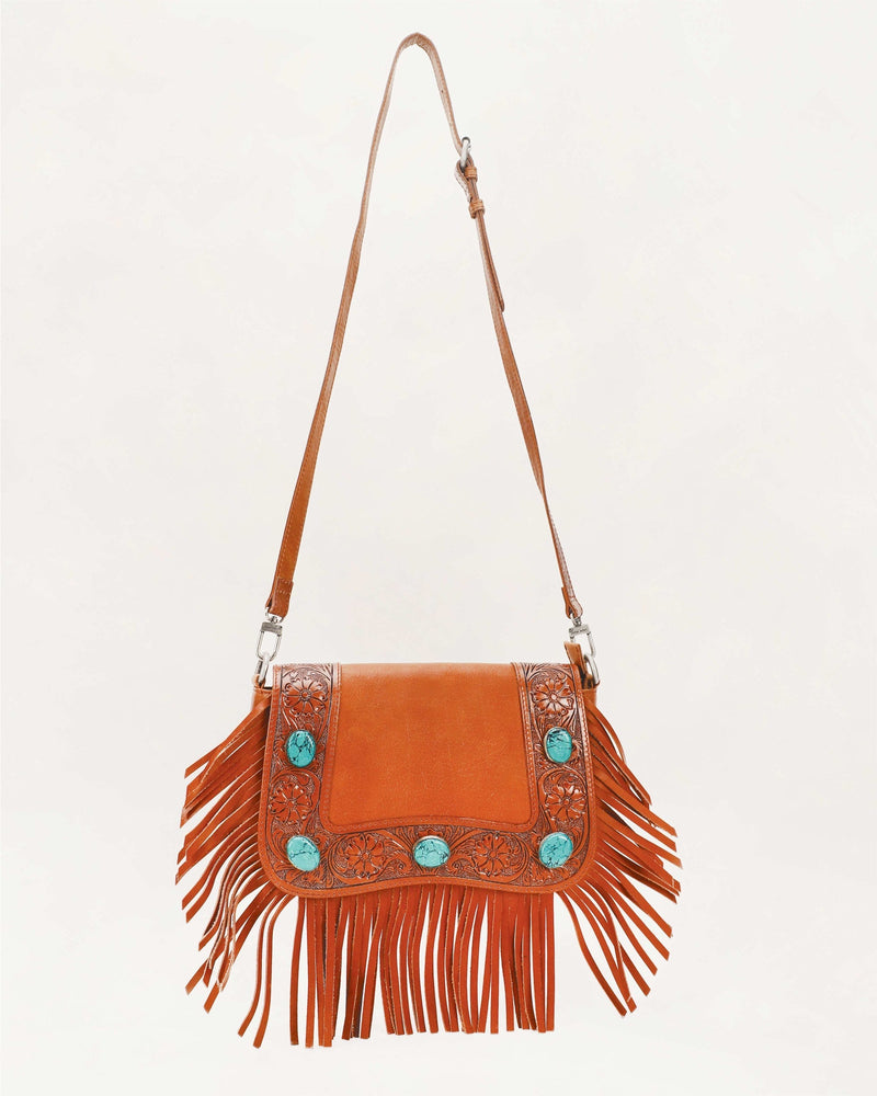 Boho Medium Tassle Bag