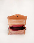 Leon Mini Handle Purse - Brown