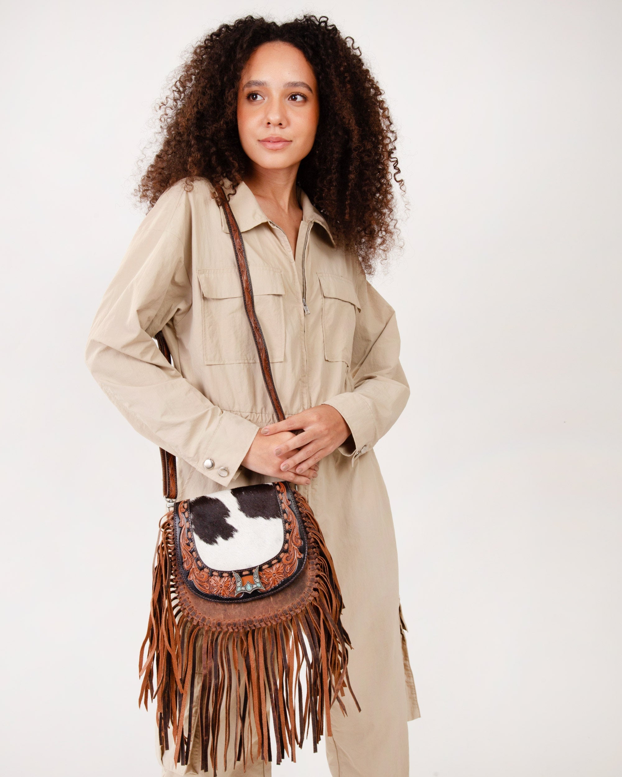 Desert Dahilia Tassle Bag