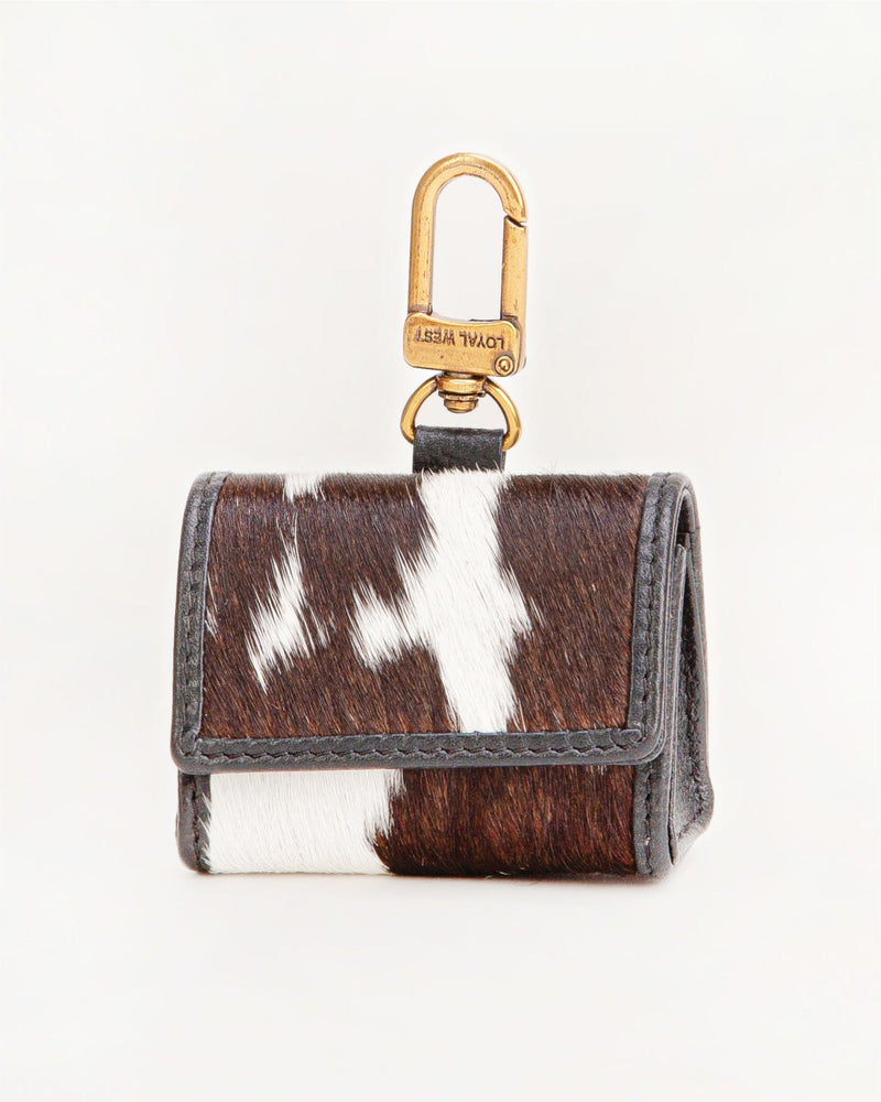 Gloriana Clip-On Bag Charm – Black & White