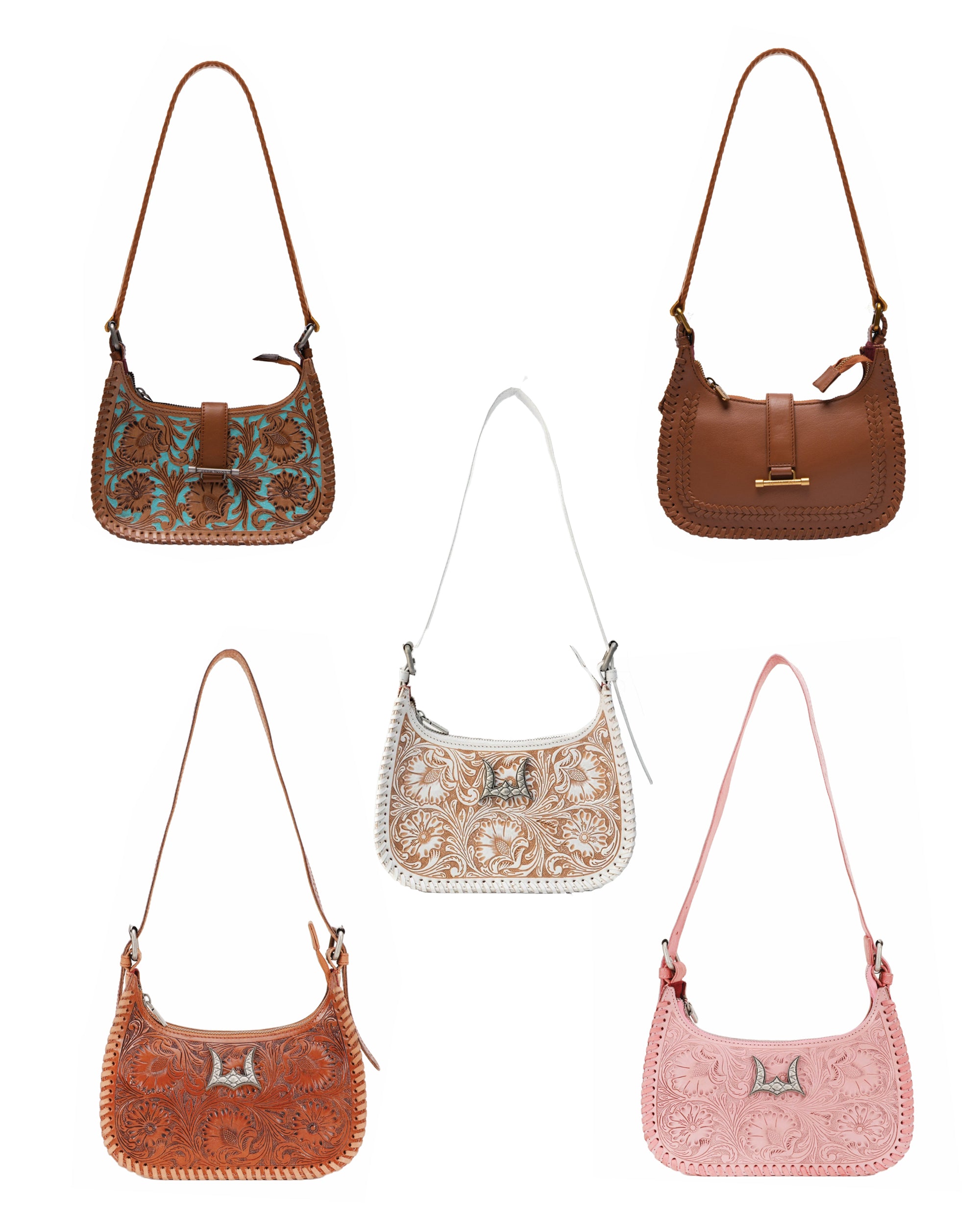 Dannia Medium Purse - Saddle Brown
