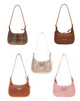 Dannia Medium Purse - Saddle Brown